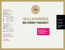 Tablet Screenshot of mkb-kleintierzentrum.ch